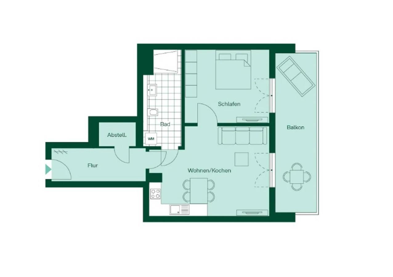 Apartment "Strandaster" - Haffresidenz Garz  Eksteriør bilde